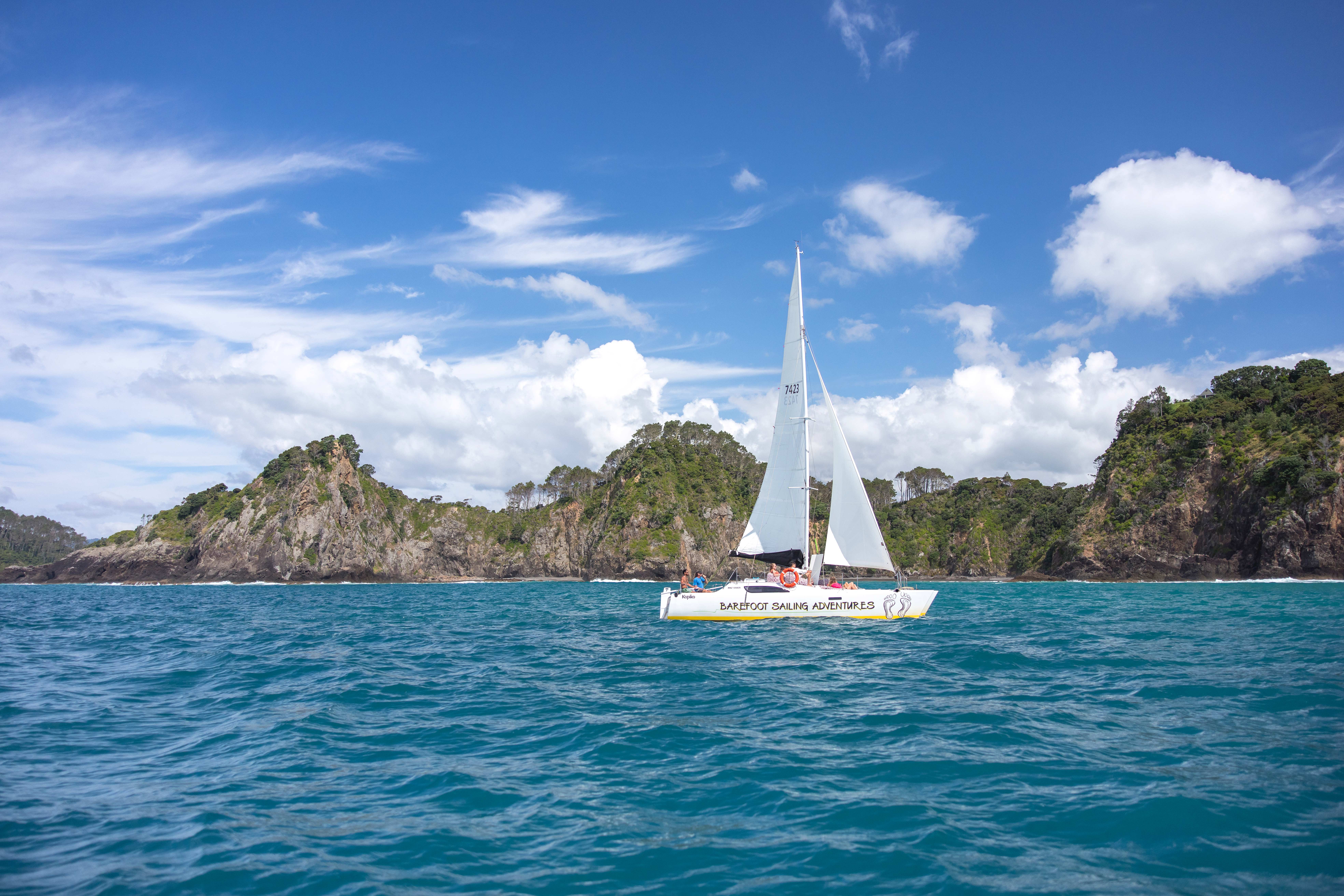 Segelboot in der Bay of Islands