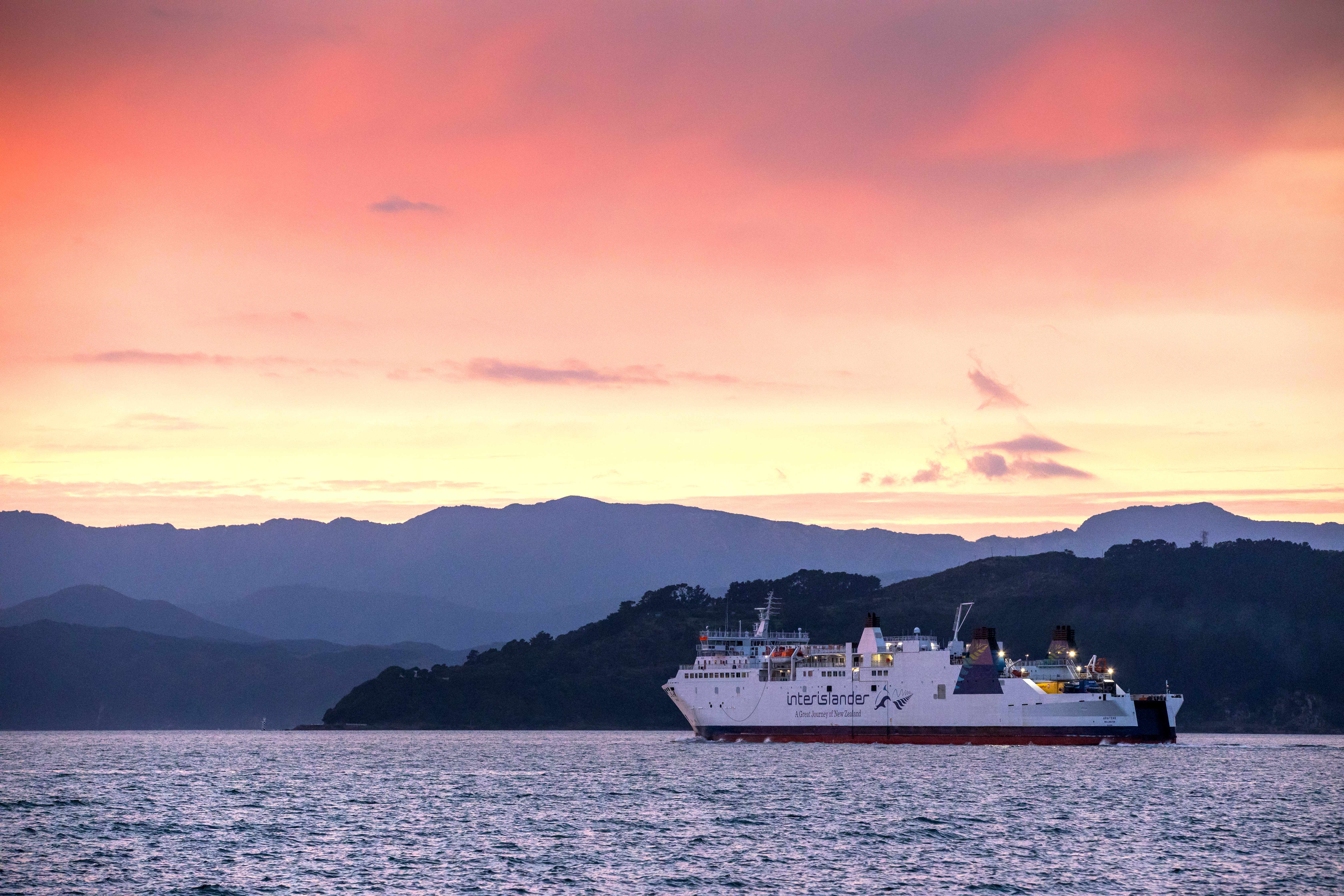 HDNeuseelandWellingtonInterislander Faehre 233396
