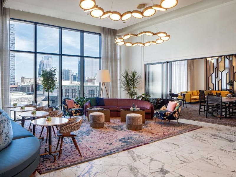 HotelTennesseeNashvilleTempo by Hilton Downtown Lobby