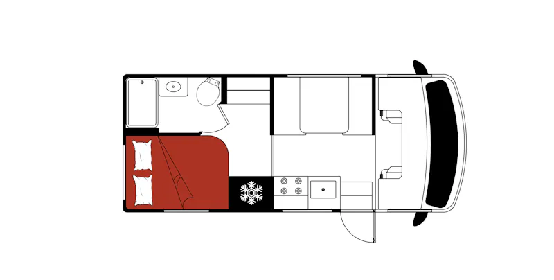 El Monte: Motorhome C Small 21-23 ft