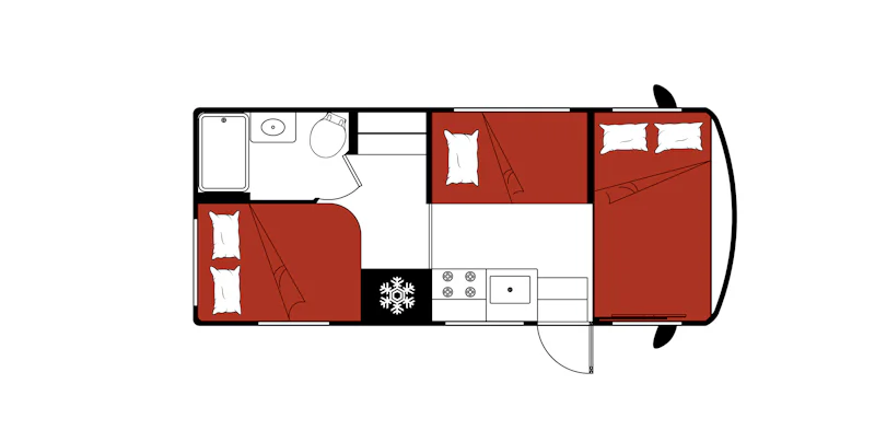 El Monte: Motorhome C Small 21-23 ft