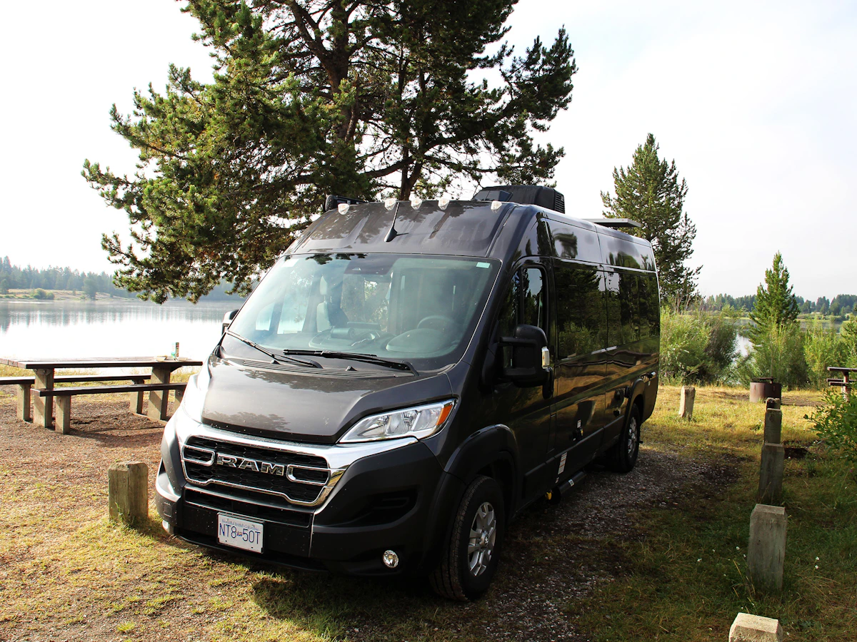 HDFahrzeugeFraserwayVan ConversionAussen Campground