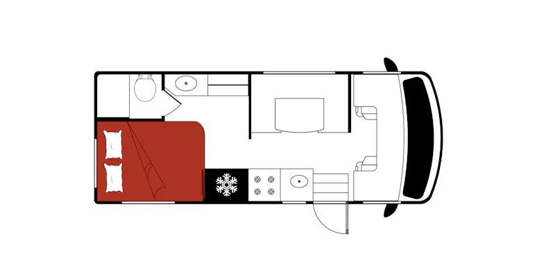 El Monte: Motorhome C Medium 24-26 ft