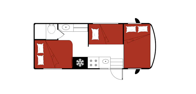 El Monte: Motorhome C Medium 24-26 ft