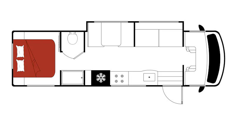El Monte: Motorhome C Family Sleeper 30-32 ft
