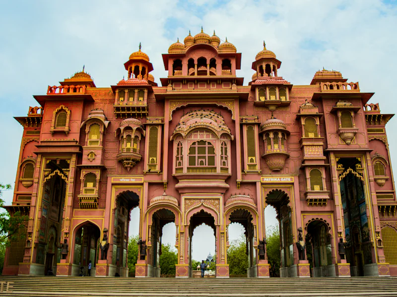 HDIndienJaipurTempel tor
