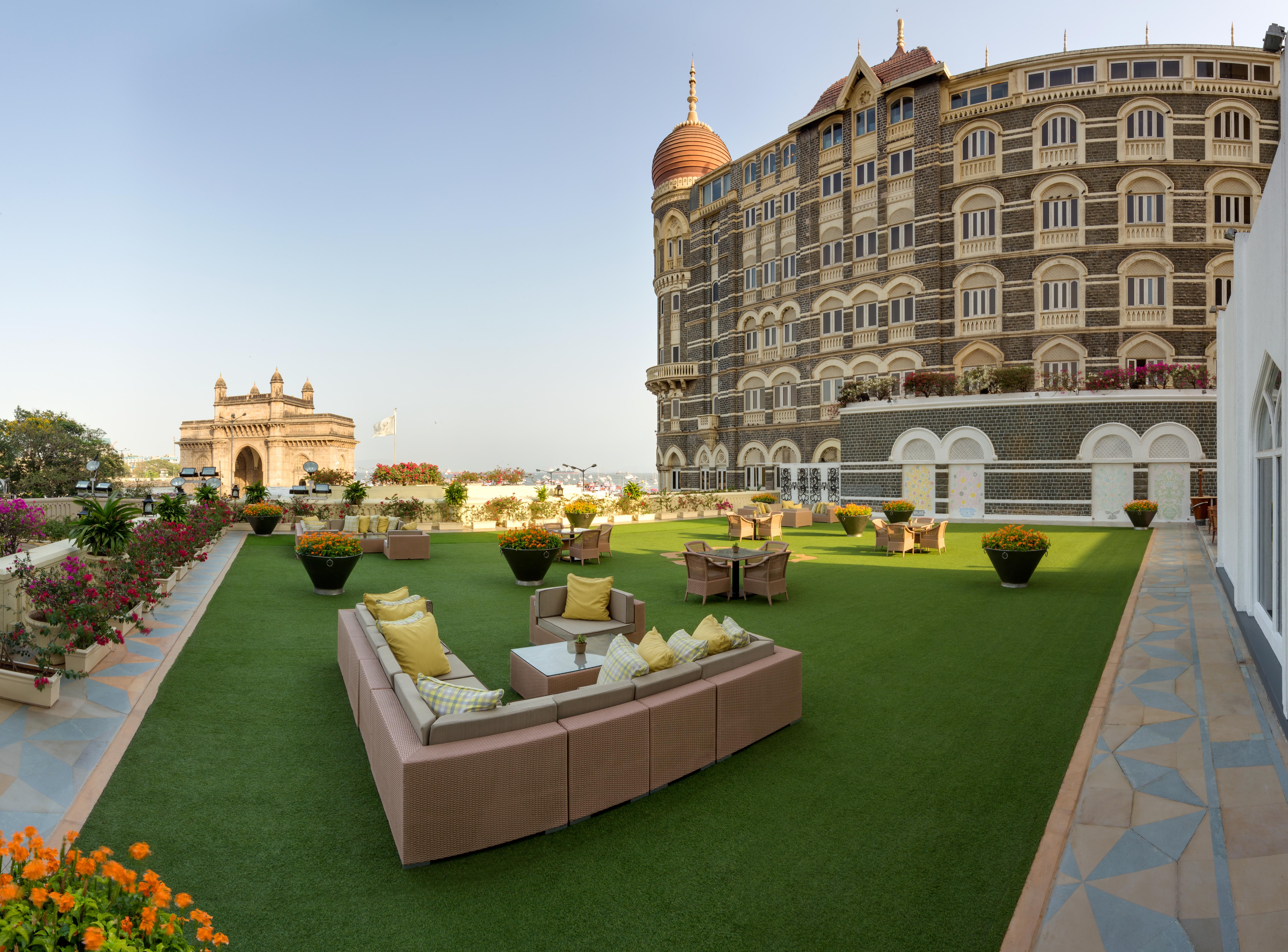 HDHotelIndienTaj Mahal Tower MumbaiTerasse
