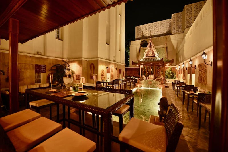 HDHotelIndienThe Imperial New Delhirestaurant Hof