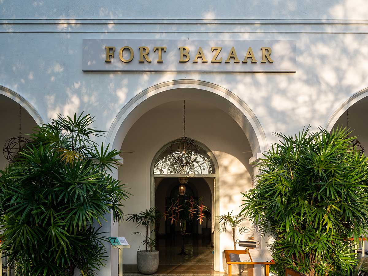 HotelSri LankaFort BazaarEingang2