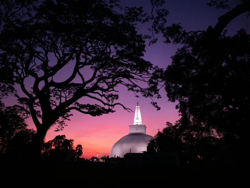 HDSri LankaAnuradhapuraSunset