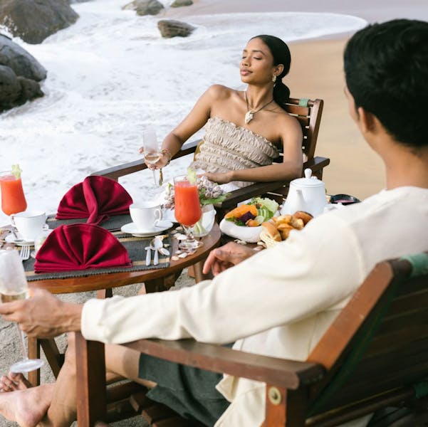 HotelSri LankaCinnamon Wild YalaDinner Beach