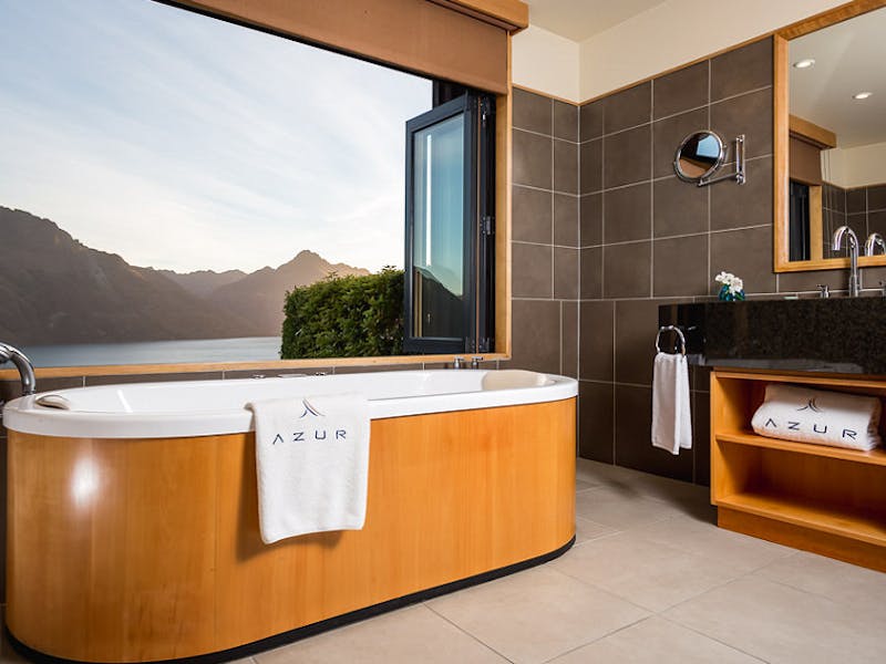 HotelNeuseelandSuedinselAzur Luxury LodgeBad2