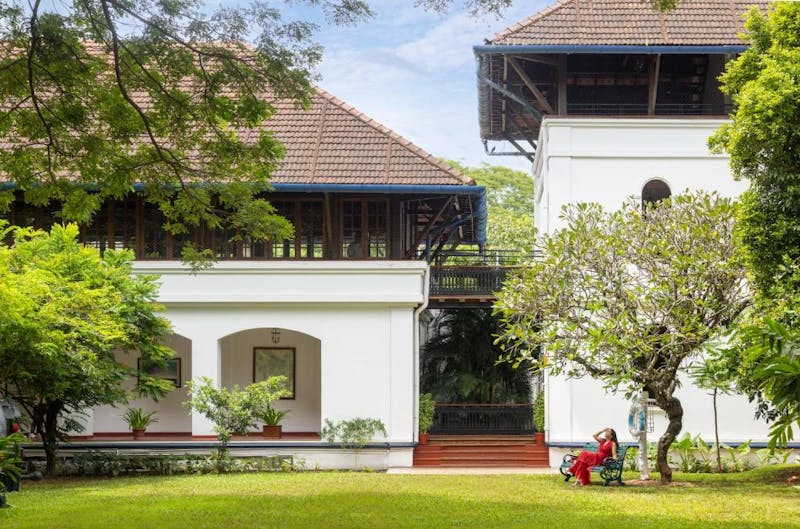 HotelIndienKochiThe Brunton BoatyardGarten