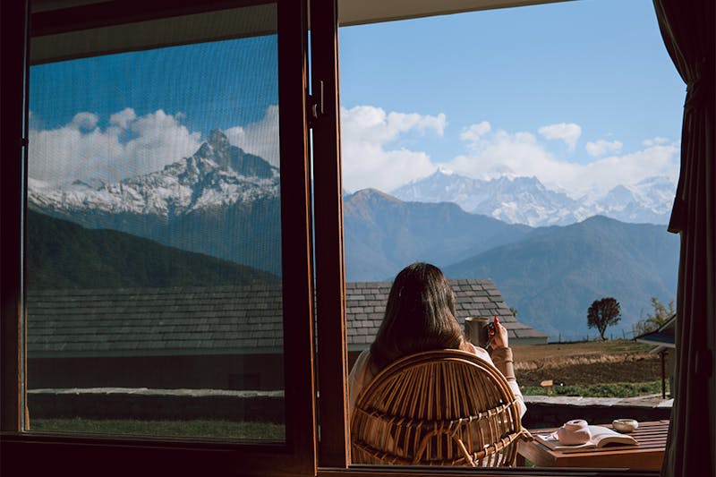 HDHotelNepalMountain Lodges of Nepal DhampusView2