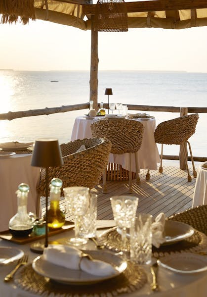 HDHotelTansaniaLaba Fanjove IslandDinner