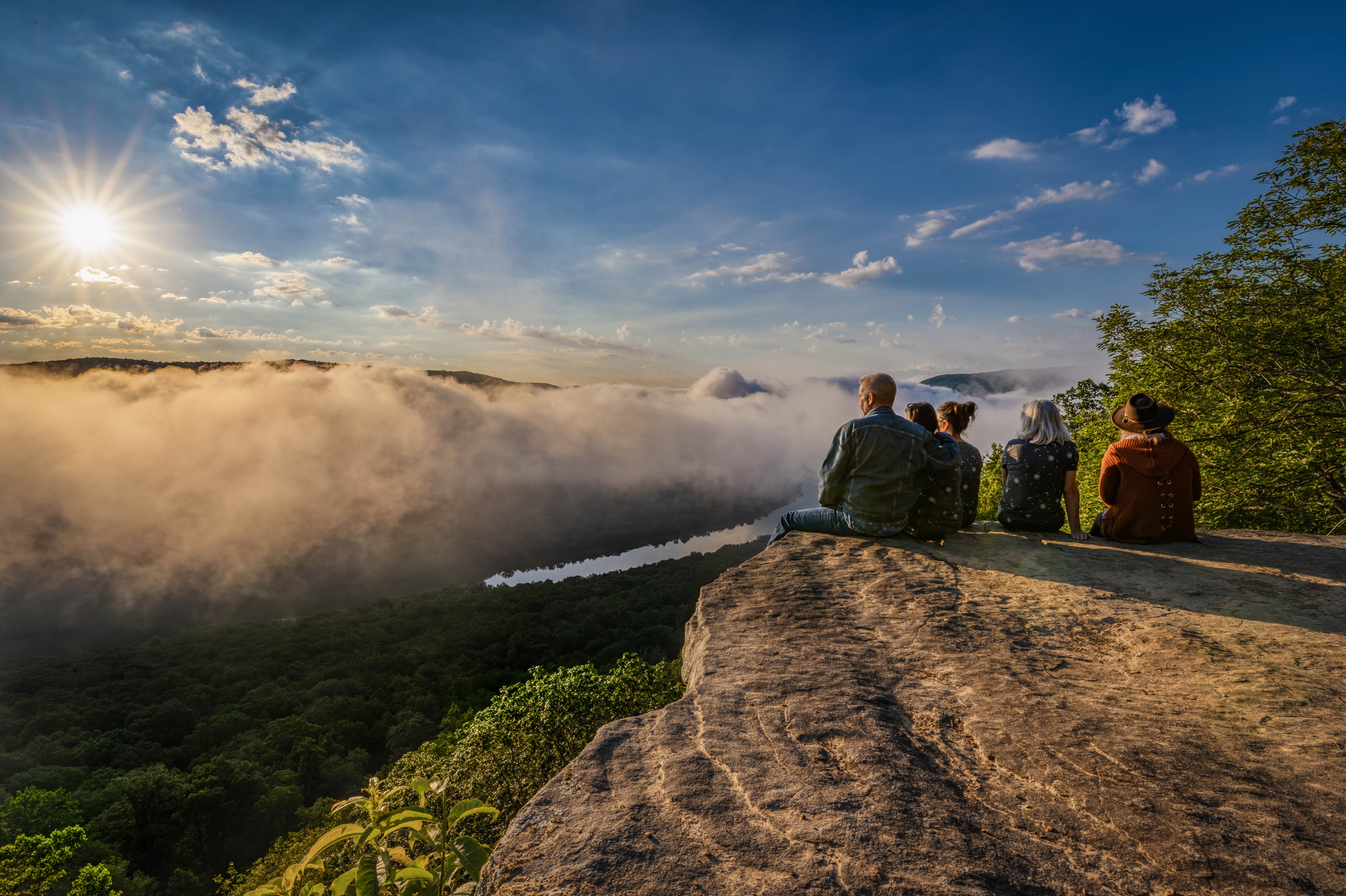 HDTennesseeChattanoogaChattanooga Snoopers Rock Sunrise Group Miles Partnersh