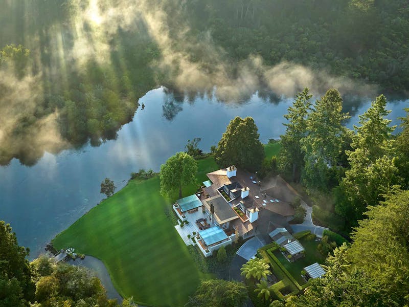 HDHotelNeuseelandHuka LodgeAreal View