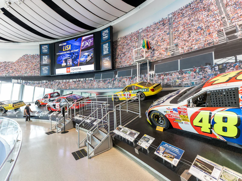 HDNorth CarolinaDOTYCharlotte NASCAR Hall of Fame