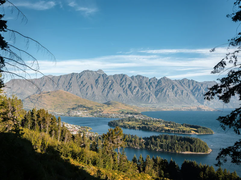 HDNeuseelandQueenstownAreal View
