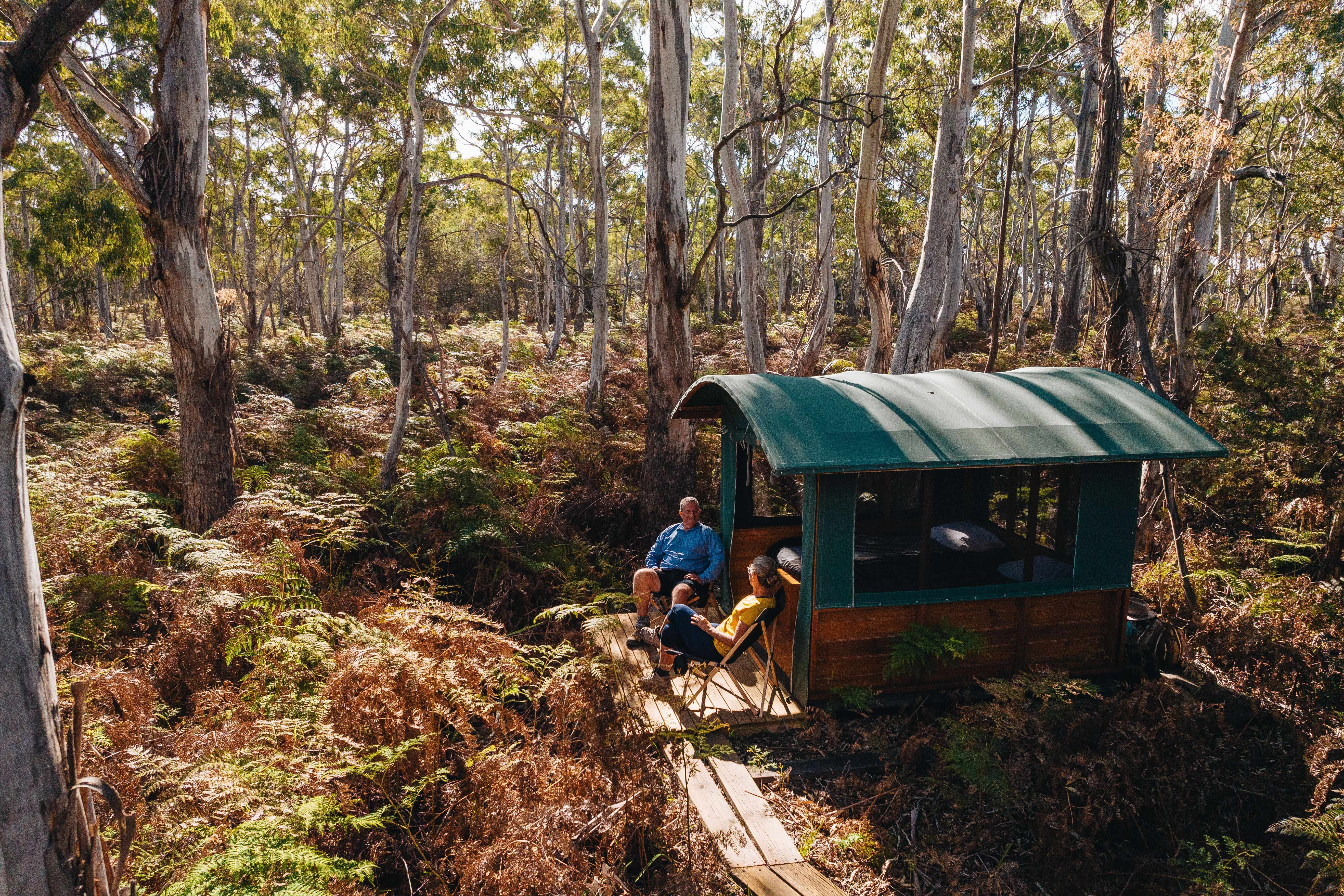 HDAustralienTASEast CoastMaria Island Walk Hut 1099164 TAU