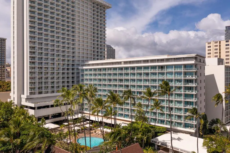 HDHotelHawaiiHonoluluSheraton Princess Kaiulani Waikiki BeachAnlage