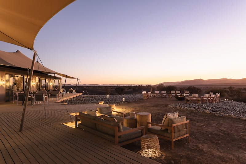 HDHotelNamibiaWilderness Kulala Desert LodgeFeuerstelle
