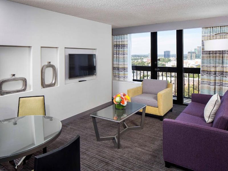 HDHotelGeorgiaAtlantaCrowne Plaza Atlanta MidtownWohnbereich