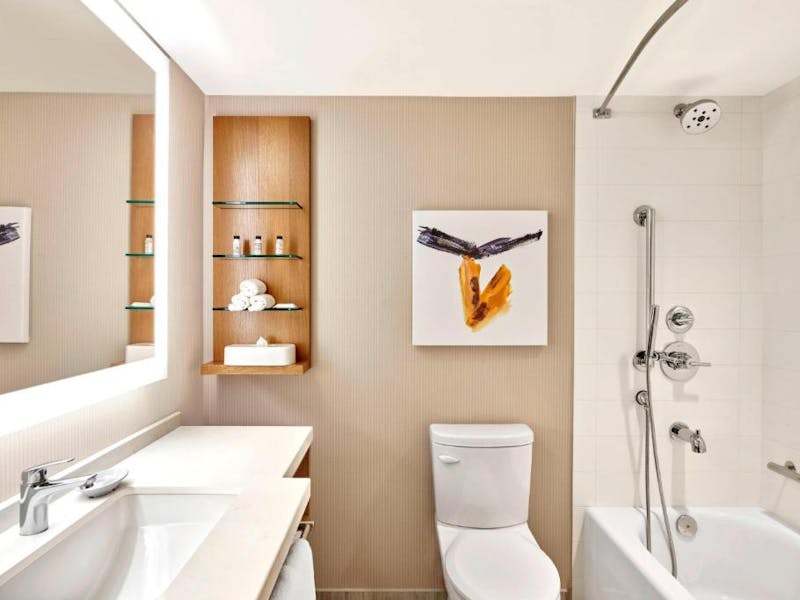 HDHotelAlbertaCalgaryDelta Hotels by Marriott Calgary DowntownBadezimmer