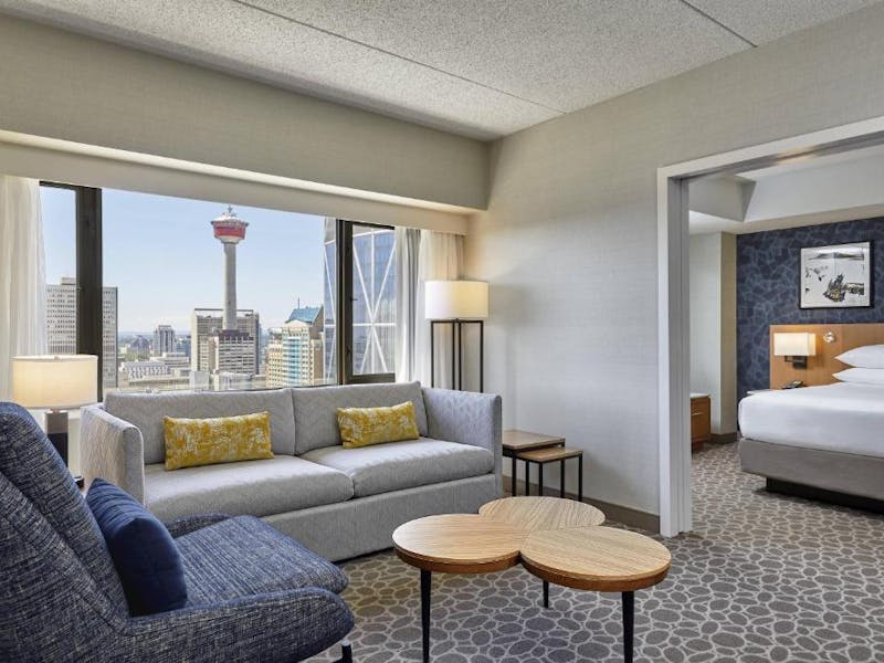 HDHotelAlbertaCalgaryDelta Hotels by Marriott Calgary DowntownWohnbereich