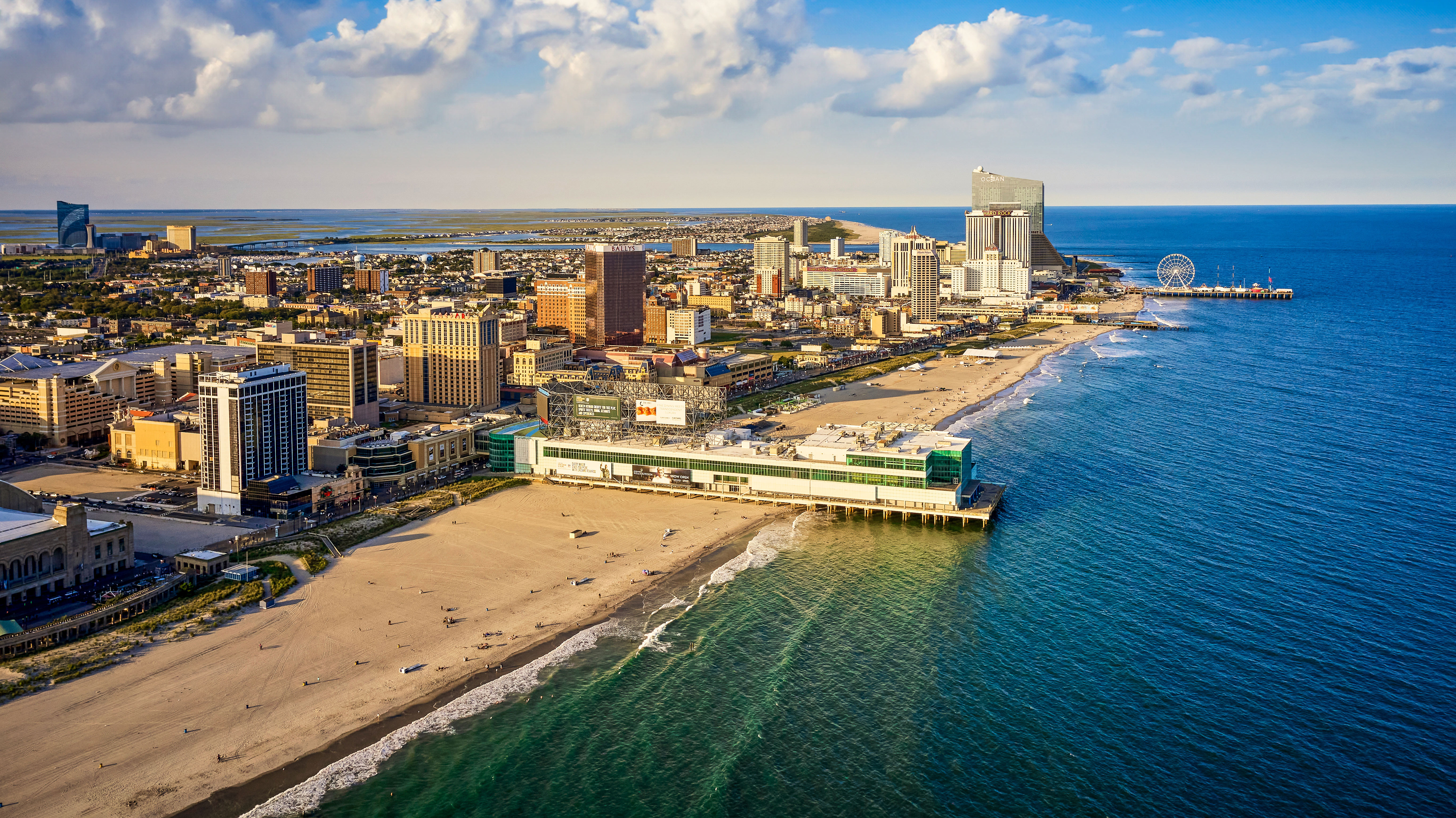 HDNew JerseyAtlantic CityBoardwalk Hall Skyline Credit Visit Atlantic City