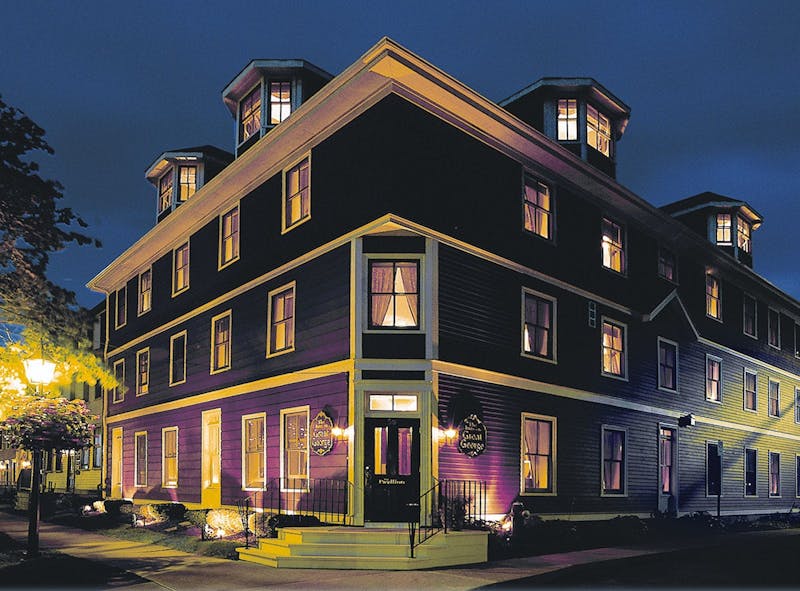 HotelPrince Edward IslandGreat GeorgeAussenansicht bei Nacht