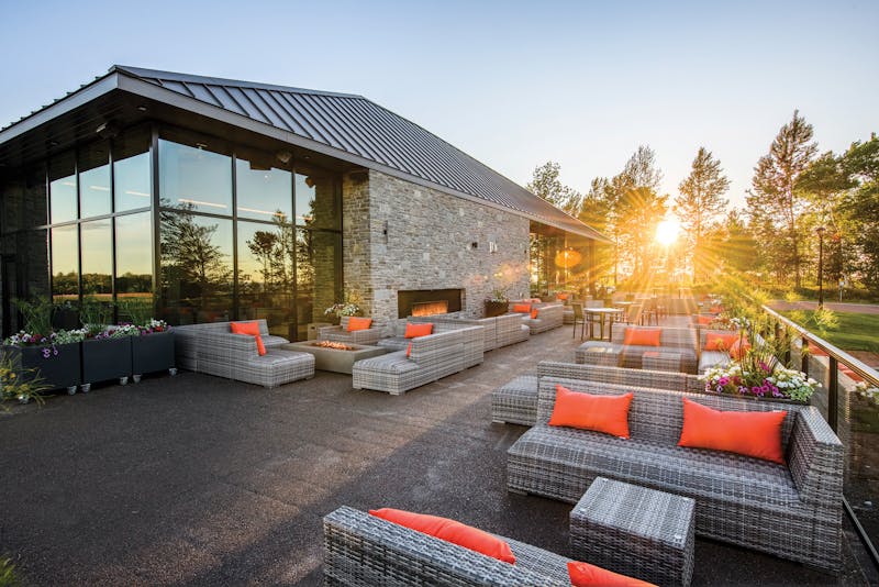 HotelNova ScotiaFox Harbr ResortOutdoor Lounge