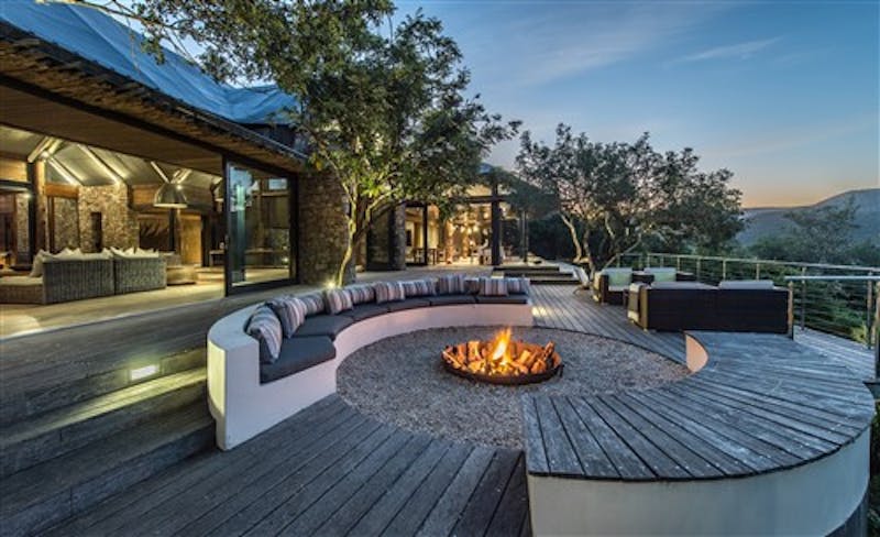 HotelSuedafrikaKariega Game Reserve Eastern CapeTerrasse