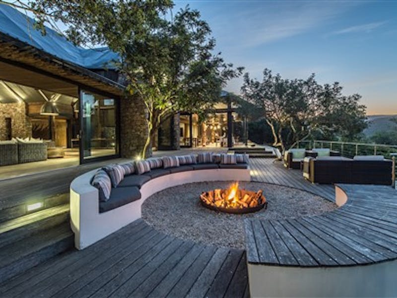 HotelSuedafrikaKariega Game Reserve Eastern CapeTerrasse