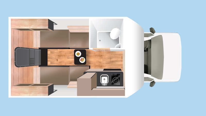 Cruise America: C18 Ultra Compact Wohnmobil