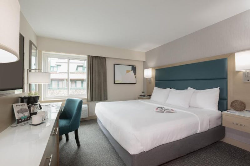 Kristall Zimmer mit Kingsize-Bett