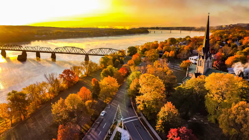 Herbst in Fredericton