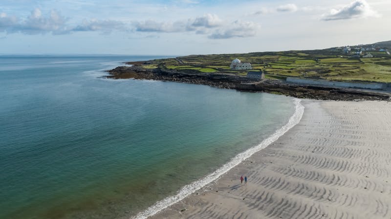 HDIrlandAran IslandsKilmurvey Beach Inishmore Aran Islands County Galway