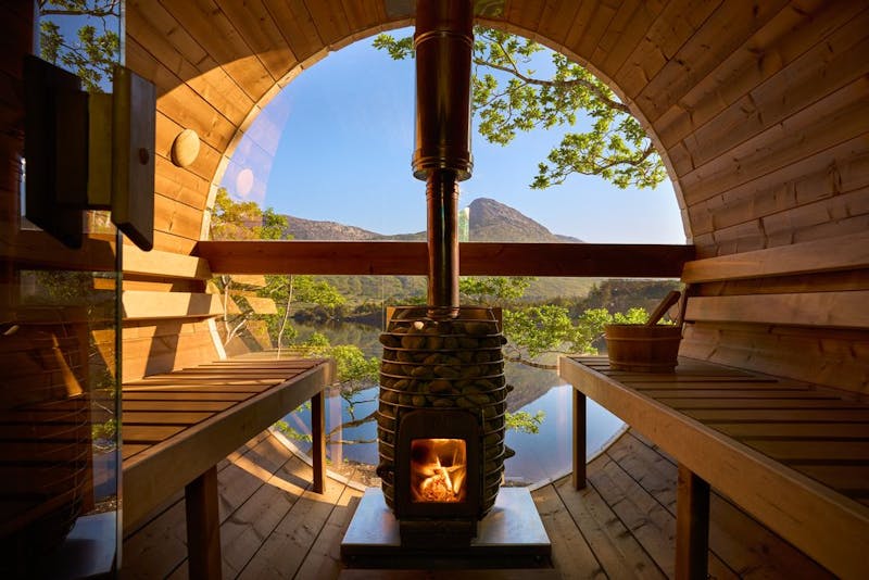 HDHotelIrlandBallynahinch CastleWoodland Sauna