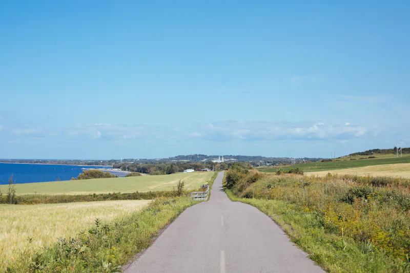 Fahrradweg am Lac Saint Jean