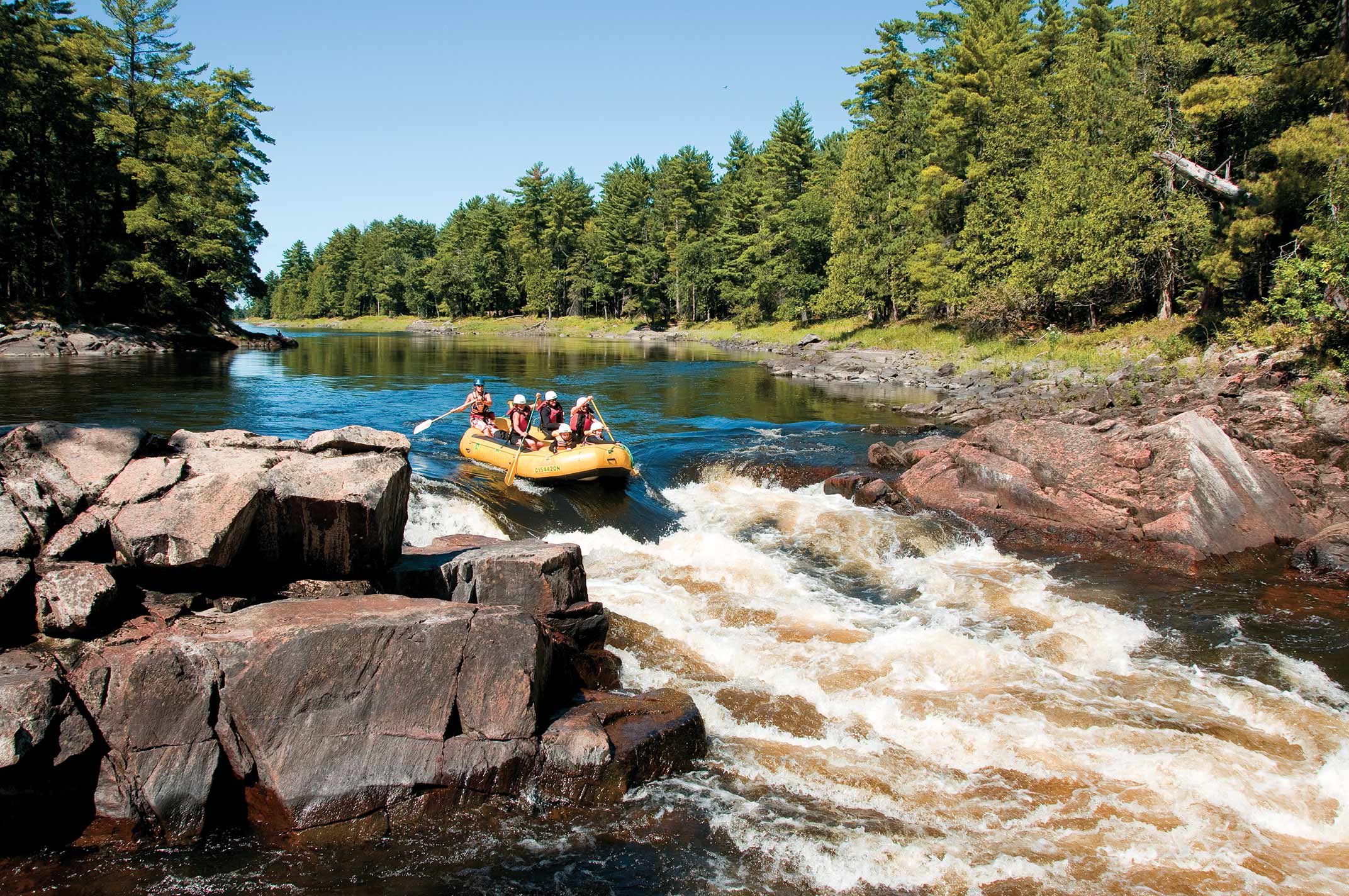 Rafting auf dem Ottawa River