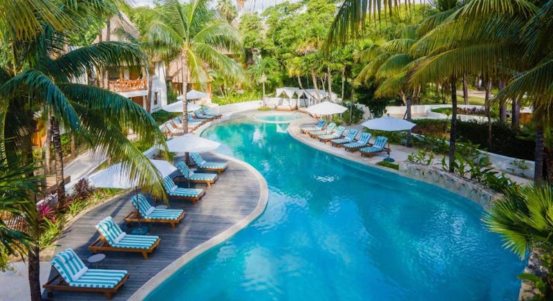 HDHotelMexikoMahekal Beach Front Resort SpaPool