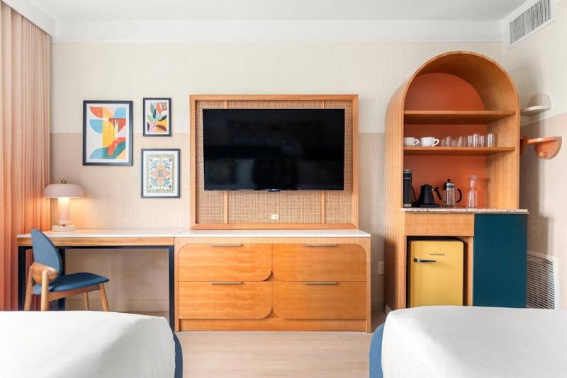 HDHotelFloridaMiamiBeach Plaza HotelZimmer2Queen 2