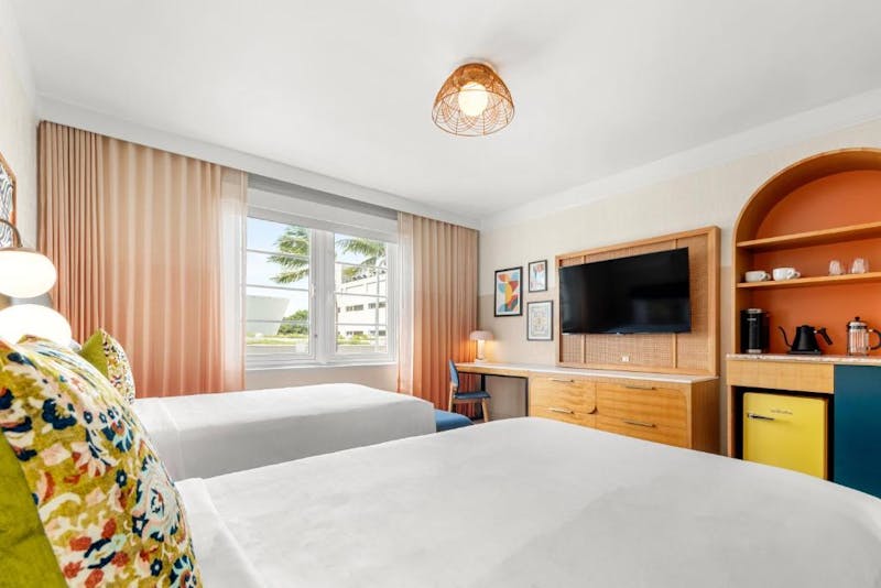 HDHotelFloridaMiamiBeach Plaza HotelZimmer2Queen 3