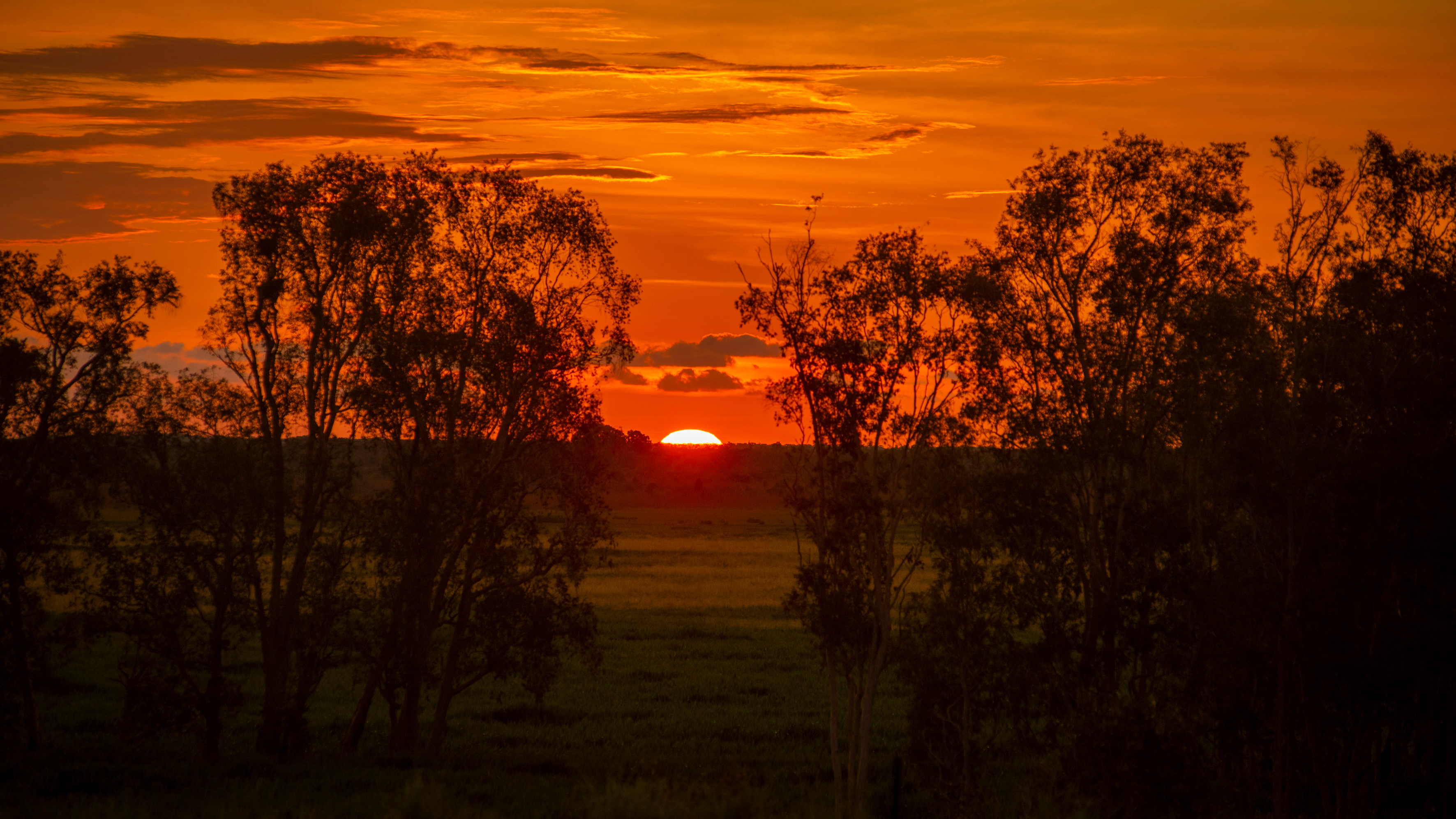 HDHotelAustralienNTFinniss River LodgeSonnenuntergang
