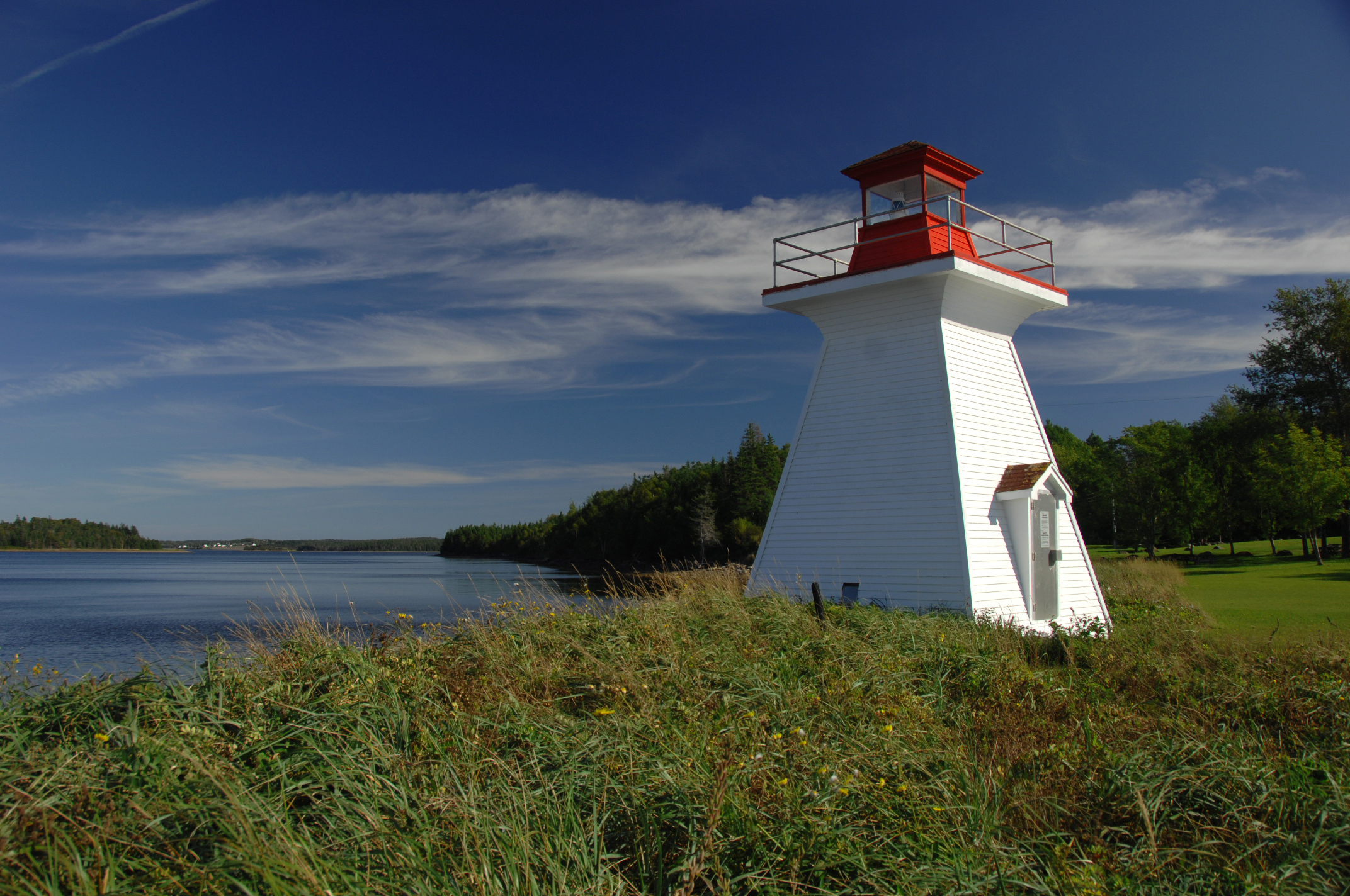 Lighthouse, Lennox Passage, Isle Madame