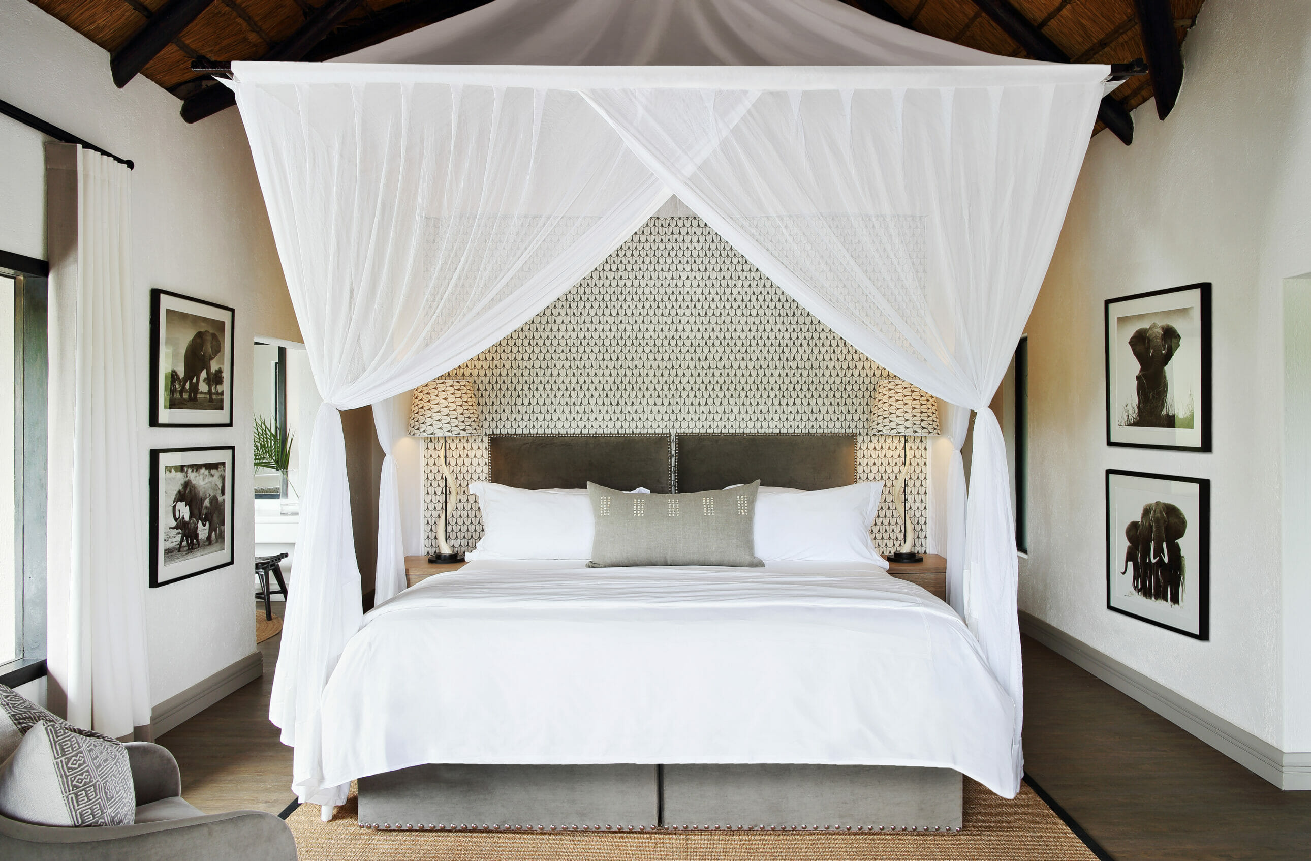 HDHotelSuedafrikaLondolozi Game Reserve Relais ChateauxBett