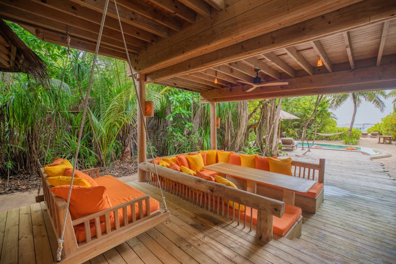 HDHotelMaledivenSoneva FushiTerasse 2Crusoe Suite with Pool2