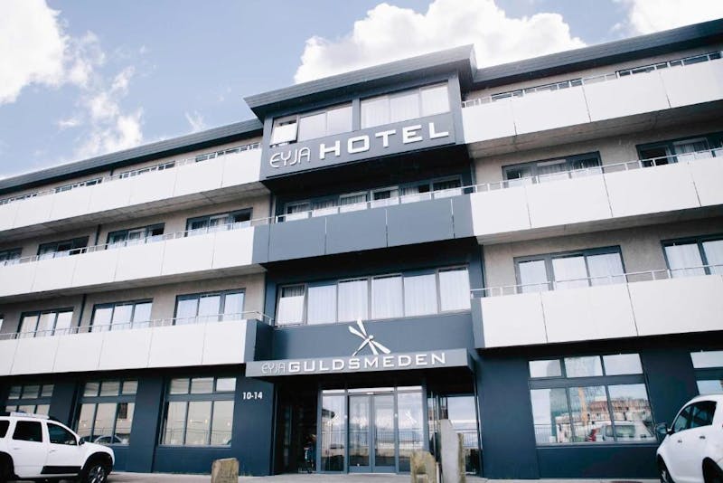 HDHotelIslandHotel Eyja GudsmedenHotel von aussen
