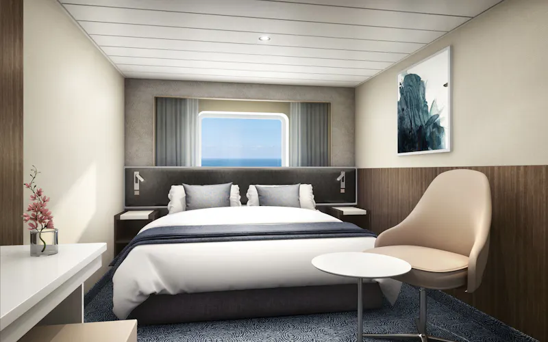 HDKreuzfahrtNCLNorwegianSpirit Aussenkabine